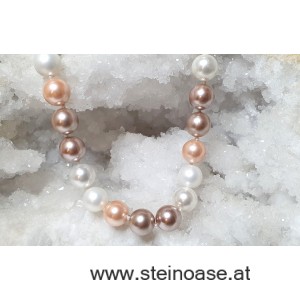 Kette Muschelkern - Perle 12mm